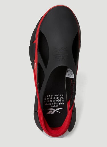 Maison Margiela x Reebok 티어 1 크로퍼 스니커즈 레드 rmm0348009