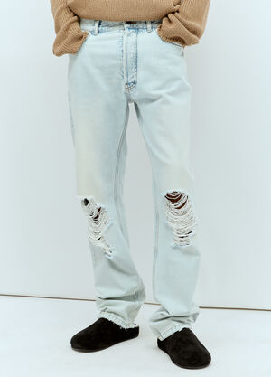 The Row Burted Jeans Blue row0156014