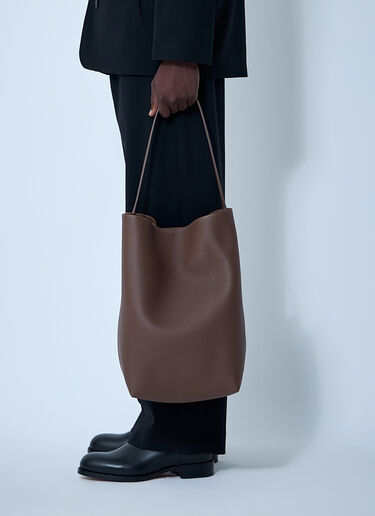 The Row Large N/S Park Tote Bag Olive row0161011