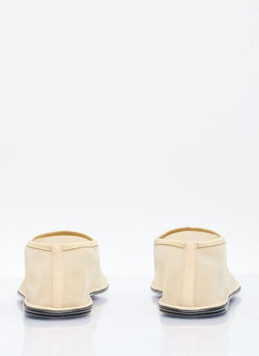Sock Ballerina Flats The Row Sock Ballerina Flats Beige row0256036