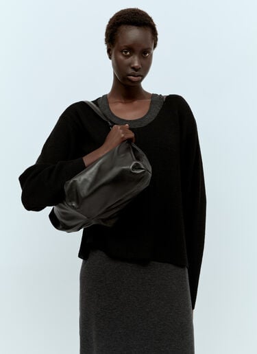 Samia Shoulder Bag The Row Samia Shoulder Bag Black row0256043