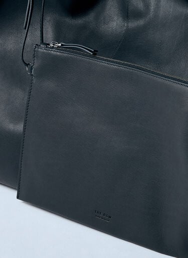 New Bindle Leather Shoulder Bag The Row New Bindle Leather Shoulder Bag Black row0259023