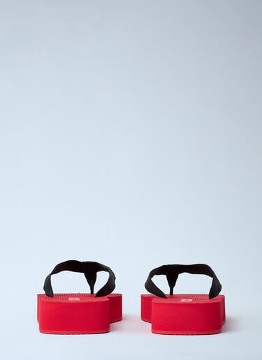 Dune Platform Flip Flop The Row Dune Platform Flip Flop Red row0260023
