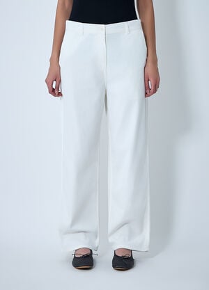 The Row Sharka Pants White row0261005