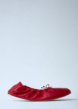 The Row Rown Ballet Flats Red row0261022