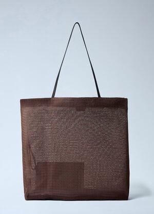 The Row Barn Tote Bag Brown row0261036