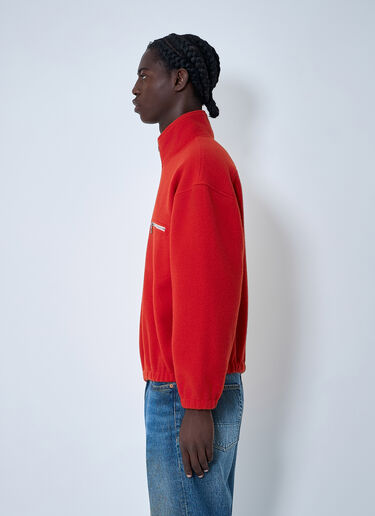 RIER Zip-Up Fleece Sweatshirt Orange rrr0362001