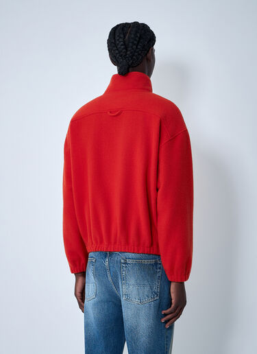 RIER Zip-Up Fleece Sweatshirt Orange rrr0362001