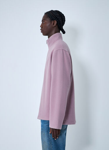 RIER Zip-Up Fleece Sweatshirt Lilac rrr0362005