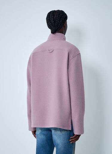 RIER Zip-Up Fleece Sweatshirt Lilac rrr0362005