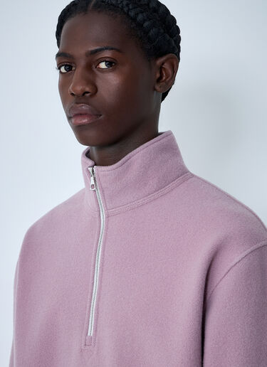 RIER Zip-Up Fleece Sweatshirt Lilac rrr0362005