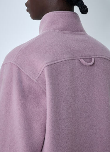 RIER Zip-Up Fleece Sweatshirt Lilac rrr0362005
