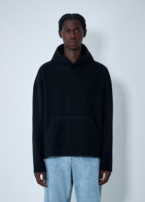 RIER Hooded Fleece Sweatshirt Black rrr0362006