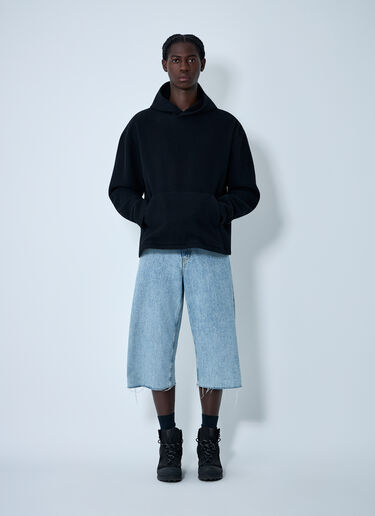 RIER Hooded Fleece Sweatshirt Black rrr0362006