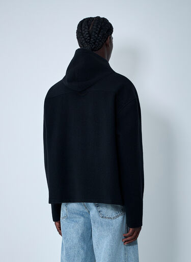 RIER Hooded Fleece Sweatshirt Black rrr0362006