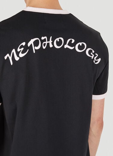 Raf Simons x Fred Perry Contrast Trim T-Shirt Black rsf0150011