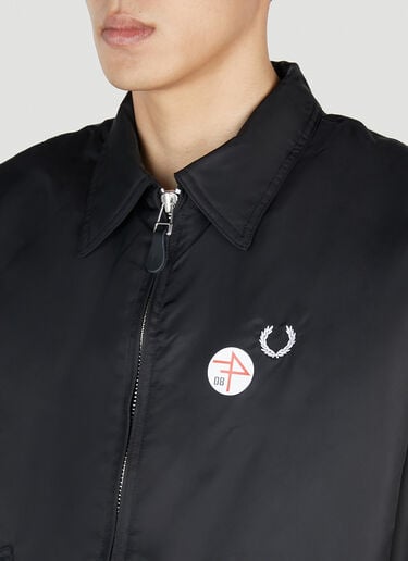 Printed Flight Jacket Raf Simons x Fred Perry Printed Flight Jacket Black rsf0152002