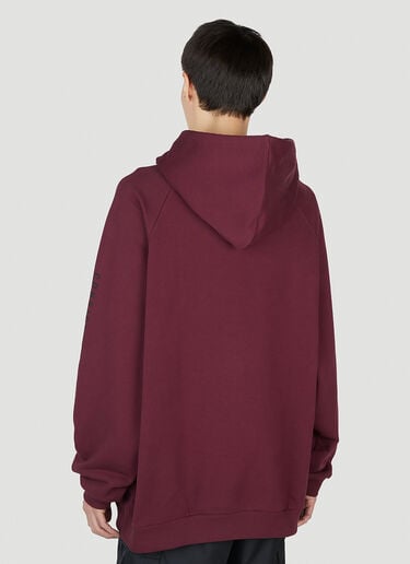 印花连帽运动衫 Raf Simons x Fred Perry 印花连帽运动衫 酒红色 rsf0152008