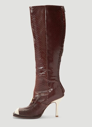 Afrique Heeled Boots Section 8 Afrique Heeled Boots Brown scn0239002