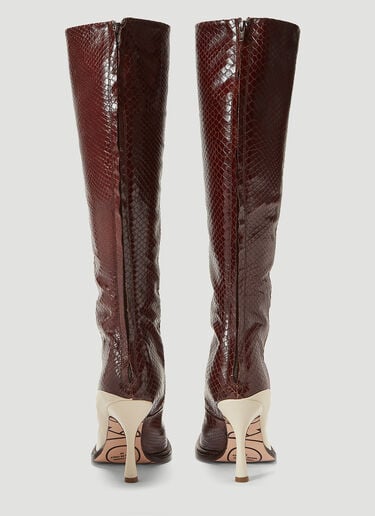 Afrique Heeled Boots Section 8 Afrique Heeled Boots Brown scn0239002