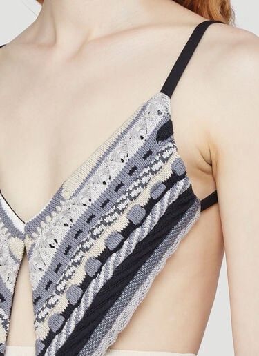 Knitted Bra Section 8 Knitted Bra Grey scn0240004