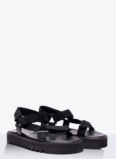 Wooster V Suede Sandals Scarosso Wooster V Suede Sandals Black scr0158043