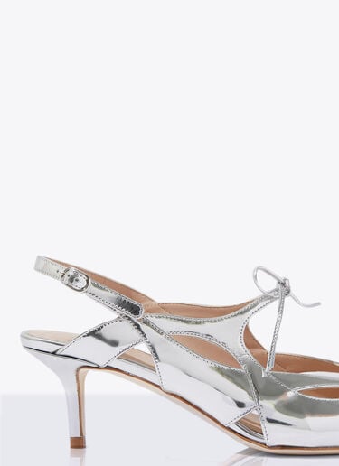 Cinderella Slingback Pumps Scarosso Cinderella Slingback Pumps Silver scr0258006
