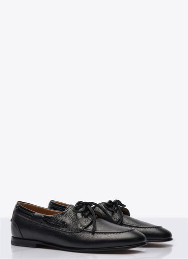 Scarosso Ginevra Grain Loafers Black scr0258020