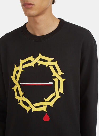 Crown of Thorns Sweatshirt Serapis Crown of Thorns Sweatshirt Black sep0132010
