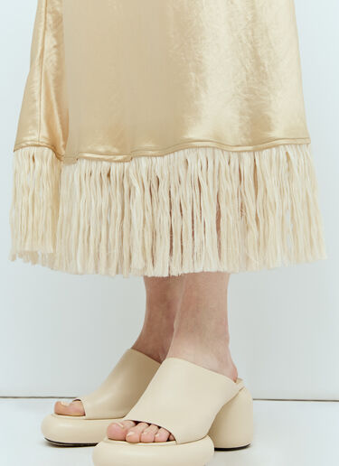 Tank Satin Dress Song for the Mute Tank Satin Dress Beige sfm0256011