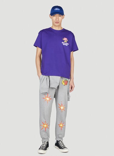 Sky High Farm Workwear 印花 T 恤 紫色 skh0352013