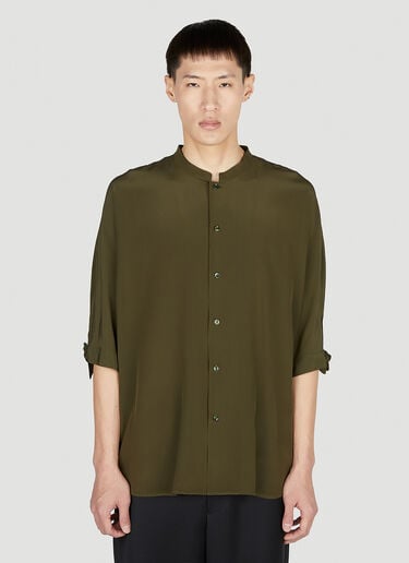 中长袖衬衫 Saint Laurent 中长袖衬衫 卡其色 sla0151026