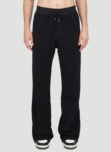 腰际抽绳晕运动裤 Saint Laurent 腰际抽绳晕运动裤 黑色 sla0154020