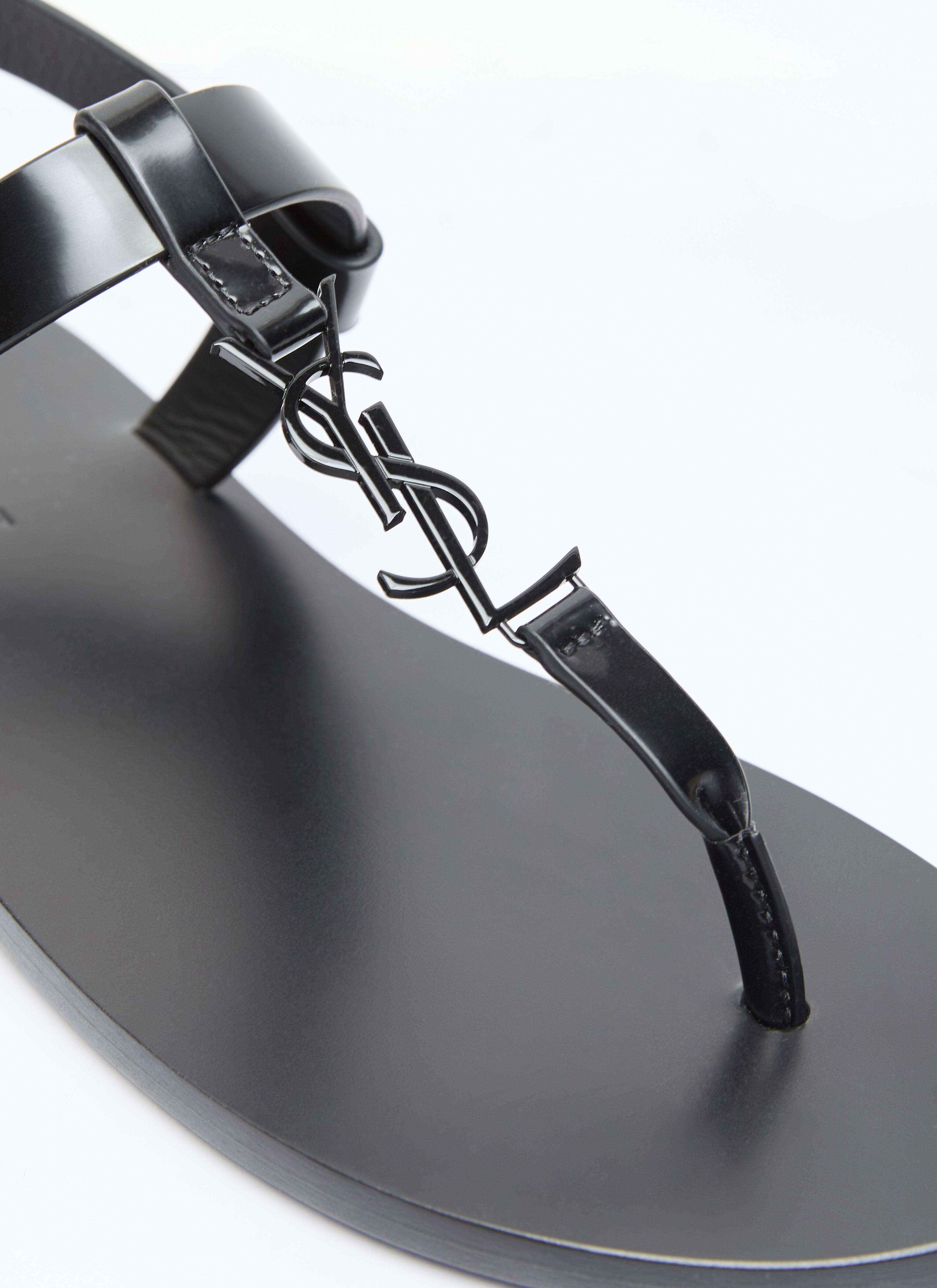 サンダル SAINT LAURENT Men Sandals 775806DWETT1000 BLACK Men's Sandals Collection | Saint Laurent | YSL