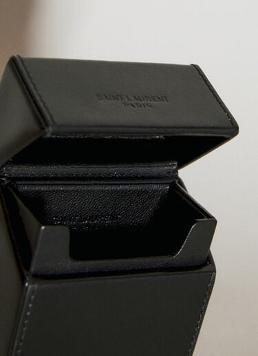 Saint Laurent Paris Cigarette Box Black sla0156036