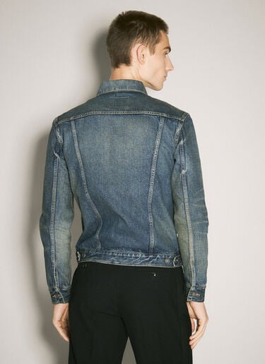 Denim Jacket Saint Laurent Denim Jacket Blue sla0158002