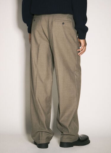 Wool Tailored Pants Saint Laurent Wool Tailored Pants Grey sla0158003