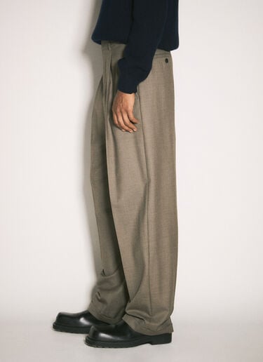 Wool Tailored Pants Saint Laurent Wool Tailored Pants Grey sla0158003