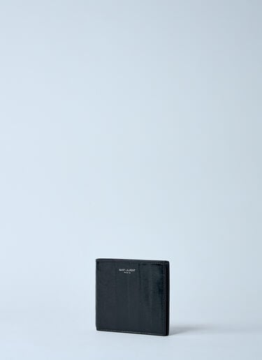 가죽 로고 모티프 반지갑 Saint Laurent 가죽 로고 모티프 반지갑 브라운 sla0158026