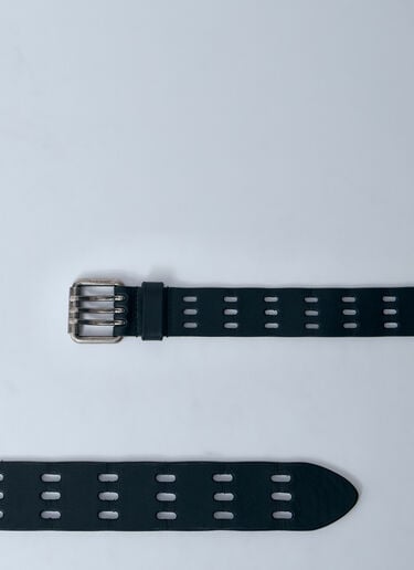 Leather Motorcycle Belt Saint Laurent Leather Motorcycle Belt Brown sla0159033