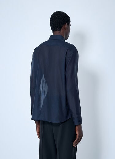 Cassandre Shirt Saint Laurent Cassandre Shirt Blue sla0160001