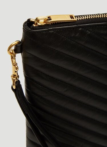 모노그램 태블릿 클러치 백 Saint Laurent 모노그램 태블릿 클러치 백 블랙 sla0237052
