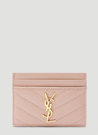 Monogram Cardholder Saint Laurent Monogram Cardholder Beige sla0243088