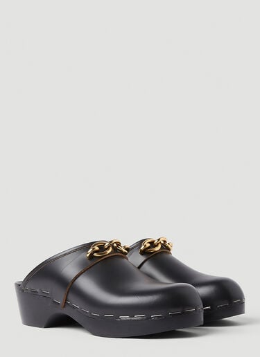 르 메일론 클로그 Saint Laurent 르 메일론 클로그 블랙 sla0247069