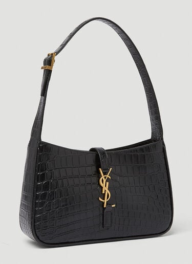 Le 5 a 7 호보 숄더 백 Saint Laurent Le 5 a 7 호보 숄더 백 블랙 sla0247146