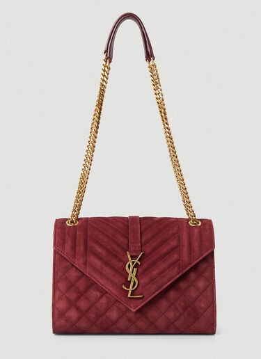 Envelope Medium Shoulder Bag Saint Laurent Envelope Medium Shoulder Bag Red sla0247180