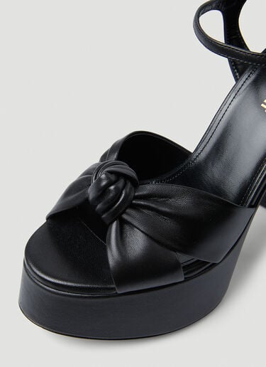 Saint Laurent [비앙카] 플랫폼 Black sla0249071