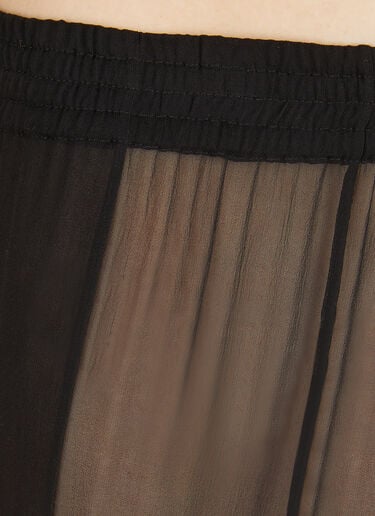 시어 팬츠 Saint Laurent 시어 팬츠 블랙 sla0250006