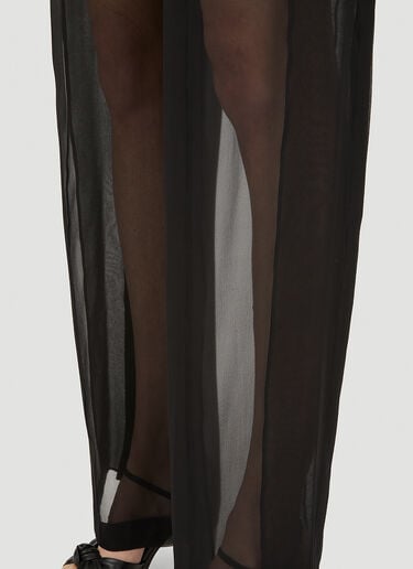 시어 팬츠 Saint Laurent 시어 팬츠 블랙 sla0250006