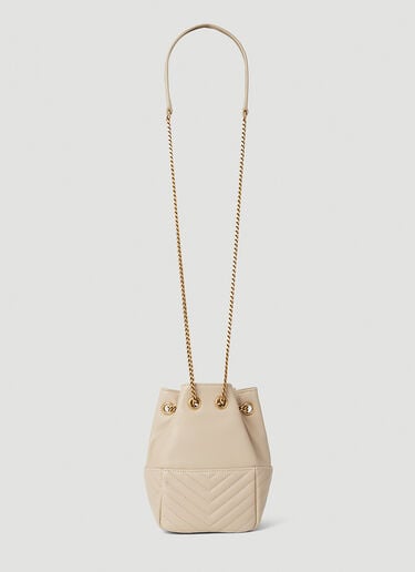 Joe Nano Bucket Shoulder Bag Saint Laurent Joe Nano Bucket Shoulder Bag Cream sla0251132
